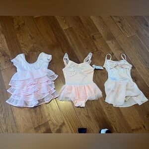 Set of Three Pink Ballet Dresses